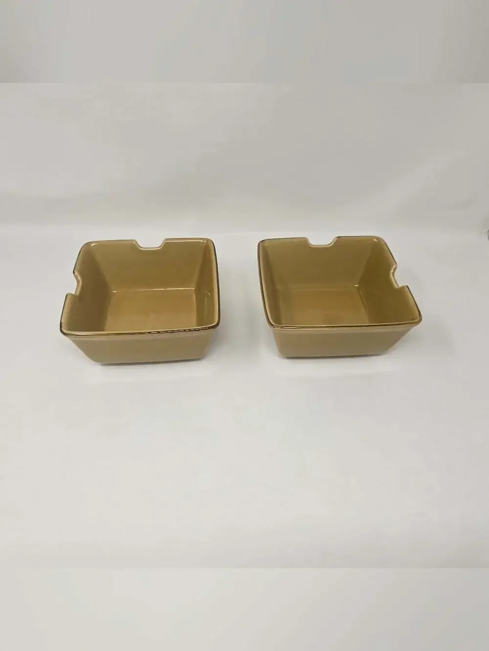 Pottery Barn Asian Square Noodle Soup Bowls Set of 2 Made in Japan 6